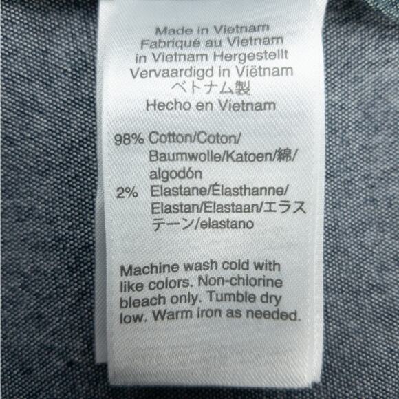 Chino Shorts Men's 31W 10" Inseam Charcoal Gray Flat Front Cotton Blend J. Crew - Picture 6 of 10